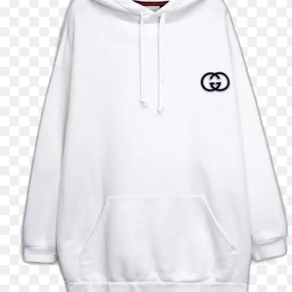 Men's Gucci interlocking G logo, oversized  cotton hoodie size small fits large